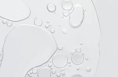 Gray abstract background abstract oil bubble in water wallpaper